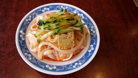 Xi’ An Cold Noddle In Traditional Sauce (Signature Starter) (V) (Spicy) Liáng Pí