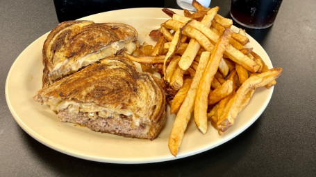 Patty Melt Sandwich Home-Cut Fries