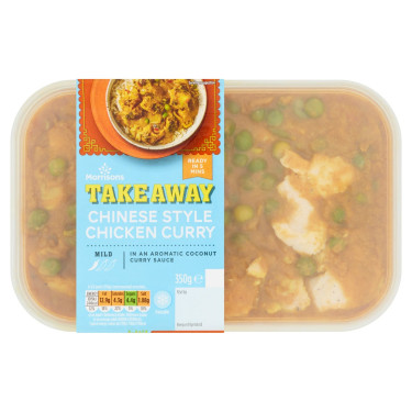 Morrisons Takeaway Chinese Chicken Curry 350G
