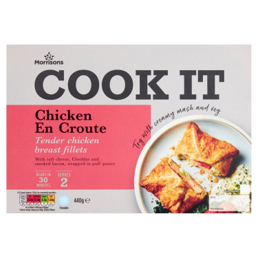Morrisons Ready To Cook Chicken En Croute 440G