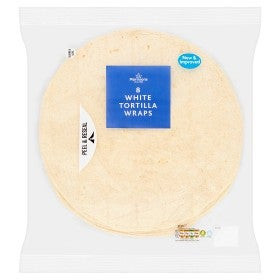 Morrisons White Tortilla Wraps 8 Pakke