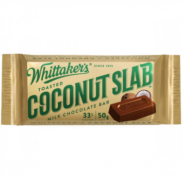 Whittakers Coconut Slab 50G