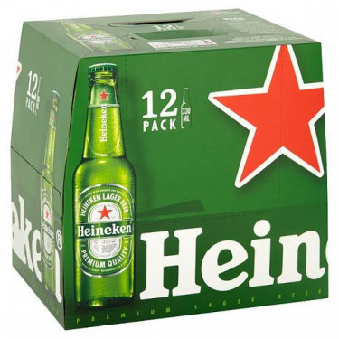 Heineken Premium Lager Beer 12X 330Ml