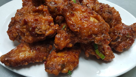 K14. Korean Style Chicken Wings (Kan-Poong-Ki)