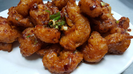 K15. Korean Style Hot Braised Shrimp (Kan-Poong-Saewoo)