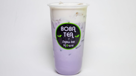 Taro Latte Milk Foam