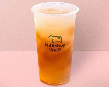 Honey Lemon Tea With Green Tea Jelly