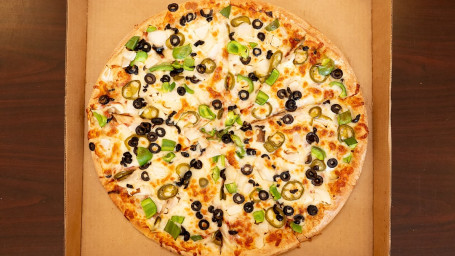 1 Top Veg Pizza Large