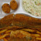 Whiting Fish, Cole Slaw And Hush Puppies Dish