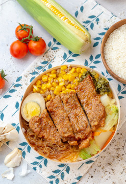 Bǎi Fāng Zhū Bā Biàn Dāng ＋ Pào Cài Fried Pork Chop Bento ＋ Kimchi