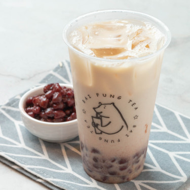 Lì Lì Hóng Dòu Dòu Rǔ Soy Milk With Red Bean