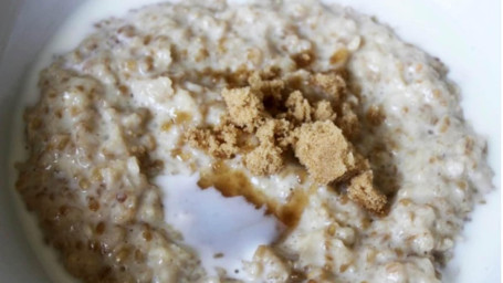 Bowl Of Traditional Oatmeal