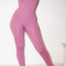 Pink Seamless Active Wear Set