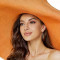 Orange Classy Oversized Straw Hat