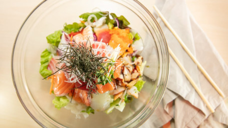 Sashimi Rice Bowl Hwae Dup Bap 회덮밥