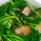 Spinach Meat Ball Soup Bō Cài Wán Zi Tāng