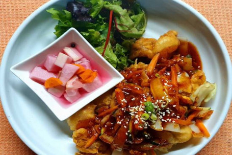 Korean Fried Chicken Garlic Chilli Sauce