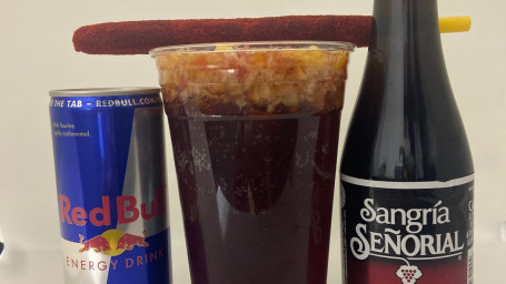 Red Bull Mix With Sangria Prepared 24Oz