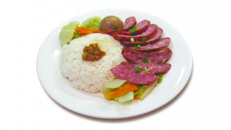 Taiwanese Pork Sausage With Rice
