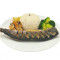 Pan Fried Mackerel With Rice
