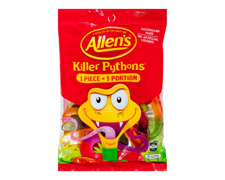Allens Killer Pythons (200G)