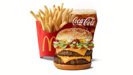 Double Quarter Pounder Con Formaggio Deluxe Meal