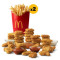 40 Pc. Chicken Mcnuggets 2 Large Fries