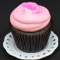 Gluten Free Pink Chocolate Cupcake