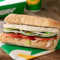 6Cùn Xiāng Kǎo Jī Ròu Qián Tǐng Bǎo 6-Inch Roasted Chicken Breast Sub