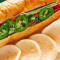 Bbq Vietnamese Baguette Sandwich