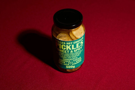 Belles Sweet Sour Pickles Jar