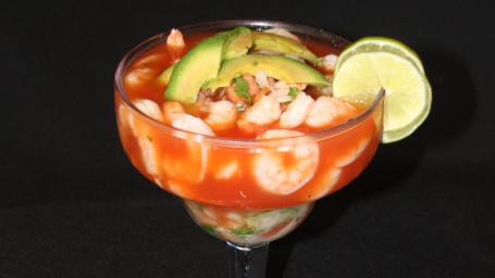 Mixed Ceviche And Shrimp Cocktail