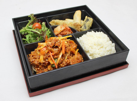 Pork Bulgogi Bento (Spicy)