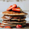 Nutella Strawberry Pancakes (5 Stack)