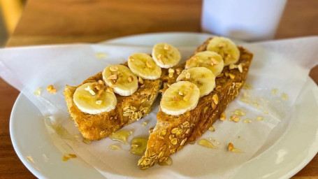 Reese's Banana Toast