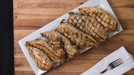 Six Grilled Skinless Boneless Chicken Breasts