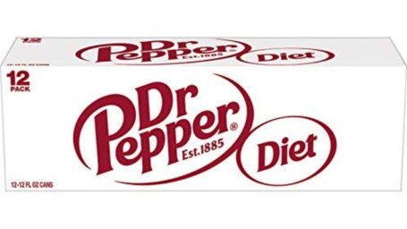 Dr Pepper Diet Can (12 Pk-12 Oz)