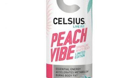 Celsius Peach Can (12Oz)