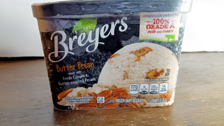 Breyers Butter Pecan Fresh Cream Roasted Pecans