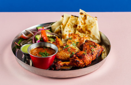 Punjabi Murgh Thali