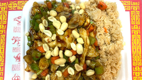 54. Kung Pao Chicken (Hot Pepper Chicken)