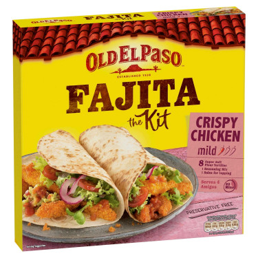 Set De Cină Old El Paso Crispy Chicken Fajita 555G