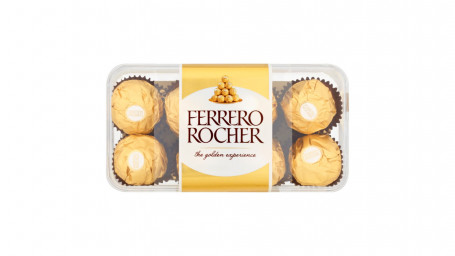 Ferrero Rocher Chokolade Pralines Gaveæske Med Chokolade 16 Stykker (200 G)