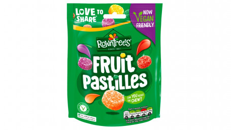 Rowntree's Fruit Pastilles Sweets Sharing Pouch 143G