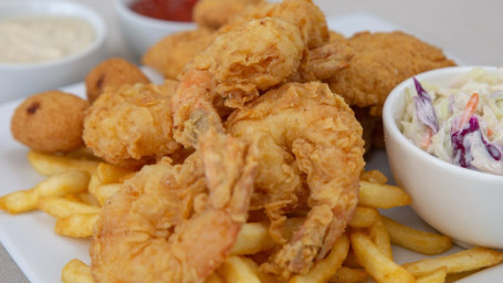 Catfish(2) Jumbo Shrimps(3) W/Sides