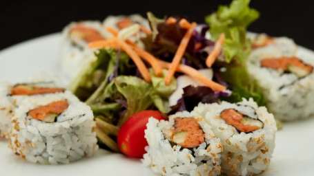 Spicy Tuna Roll* And Salad Combo