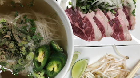 34. Phở Picanha (Top Sirloin) Beef Noodle Soup