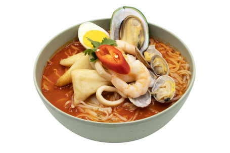 Zá Jǐn Hǎi Xiān Lǎ Shā Assorted Seafood Laksa