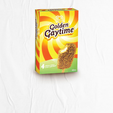 Golden Gaytime Reg; 4 Pack
