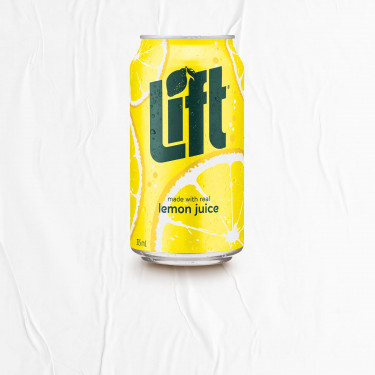 Lift Reg; Hard Hitting Lemon 375Ml